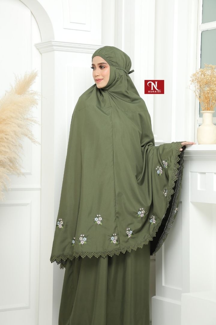 NEW COLLECTION ! TELEKUNG QAISARA ARMY GREEN - Image 3