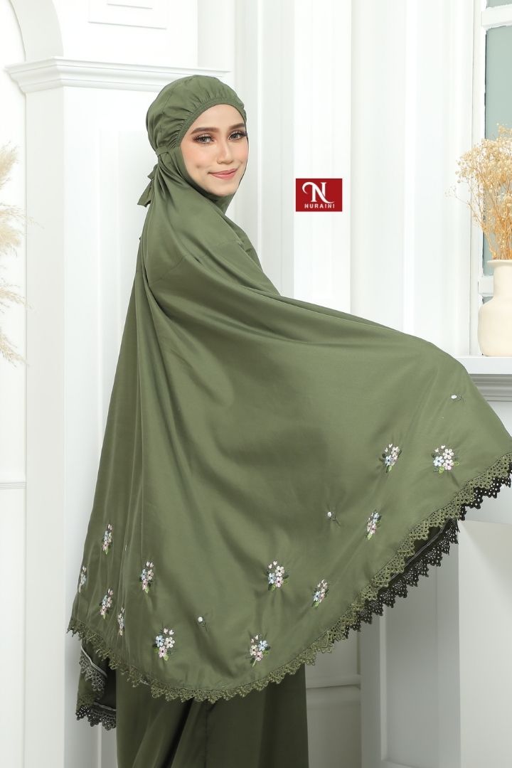 NEW COLLECTION ! TELEKUNG QAISARA ARMY GREEN - Image 4