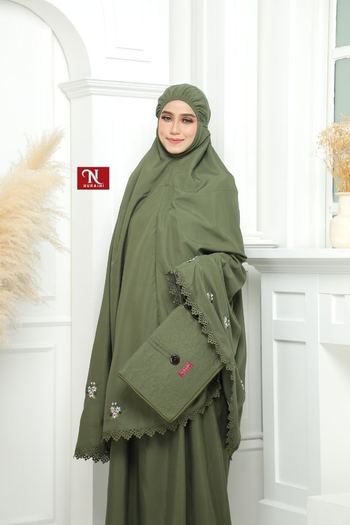 NEW COLLECTION ! TELEKUNG QAISARA ARMY GREEN