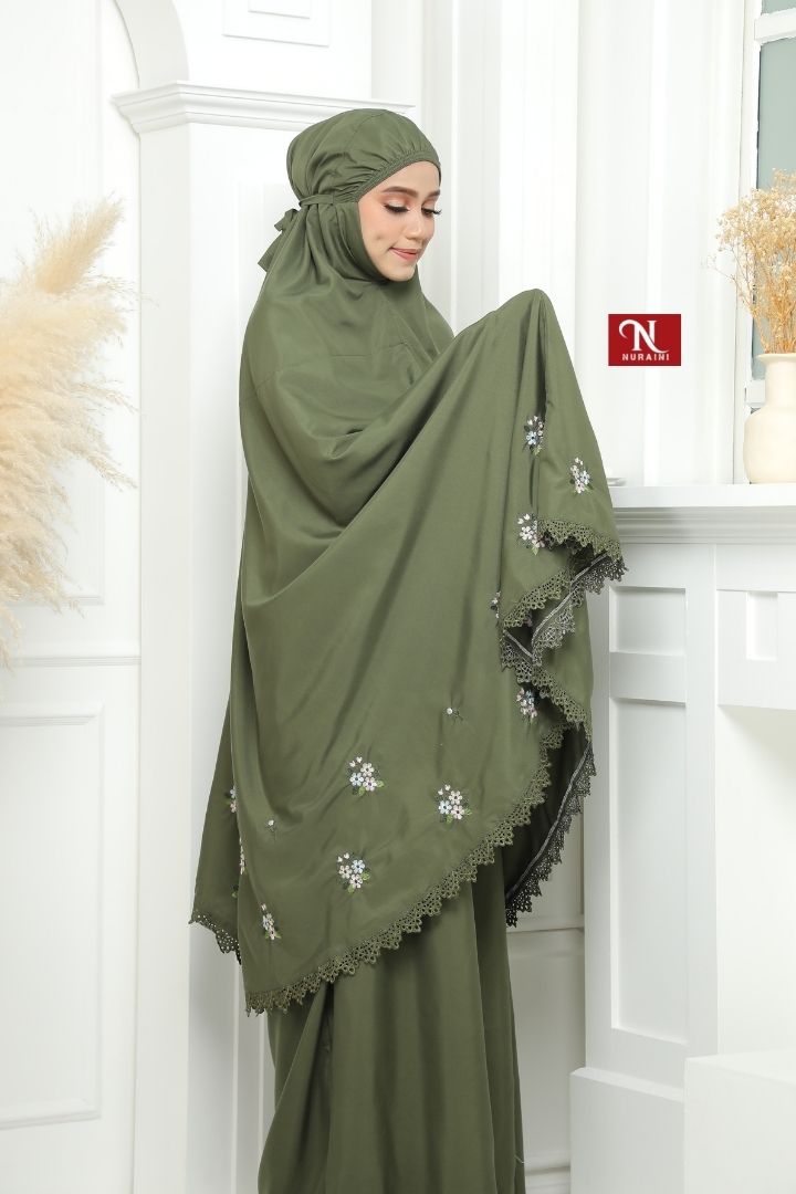 NEW COLLECTION ! TELEKUNG QAISARA ARMY GREEN - Image 2