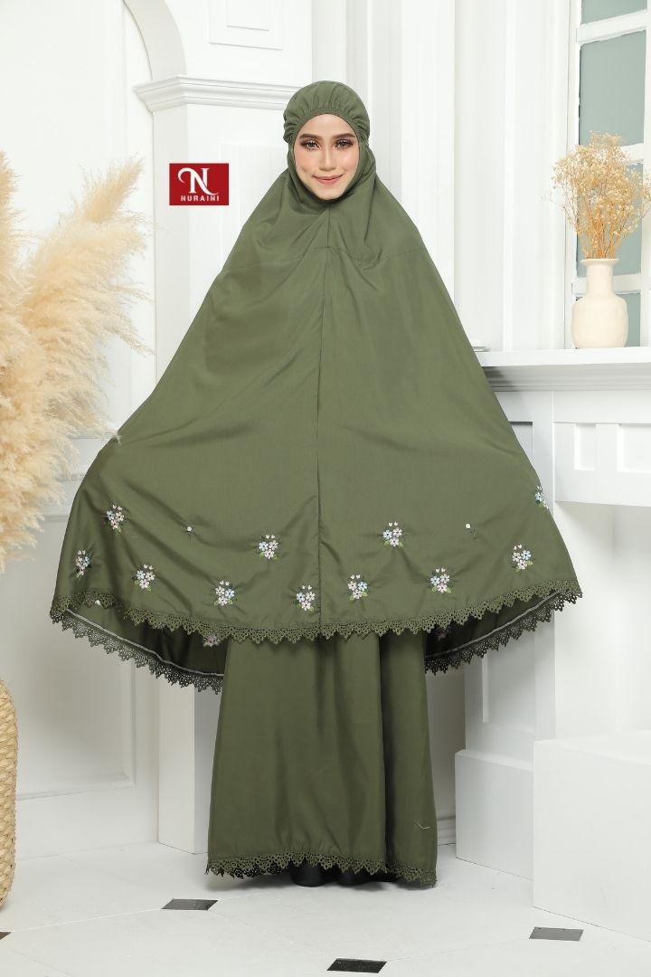 NEW COLLECTION ! TELEKUNG QAISARA ARMY GREEN - Image 6